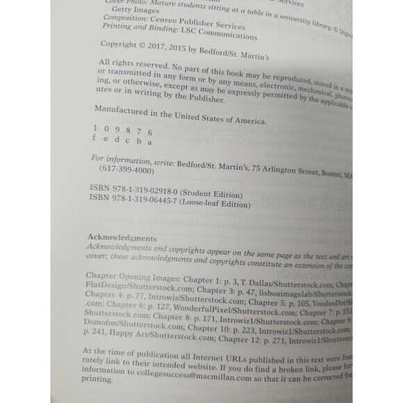 Strategies for Success Understanding Your College Experience by Gardner - Picture 4 of 8